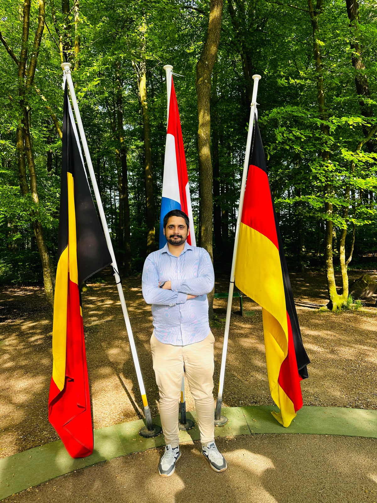 Ashhad Ahsan at work